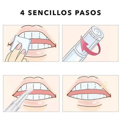 Dazzling White: Dientes blancos desde el primer uso! Formula 100% Americana