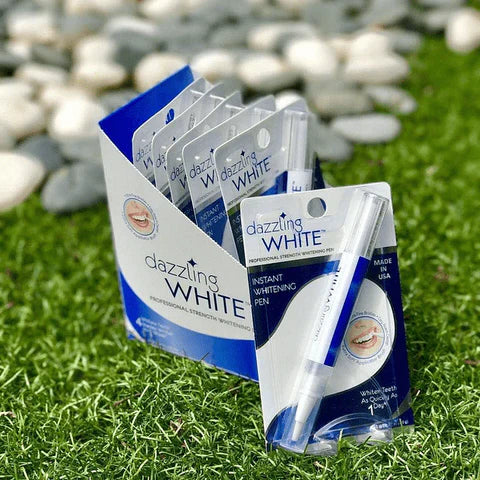 Dazzling White: Dientes blancos desde el primer uso! Formula 100% Americana