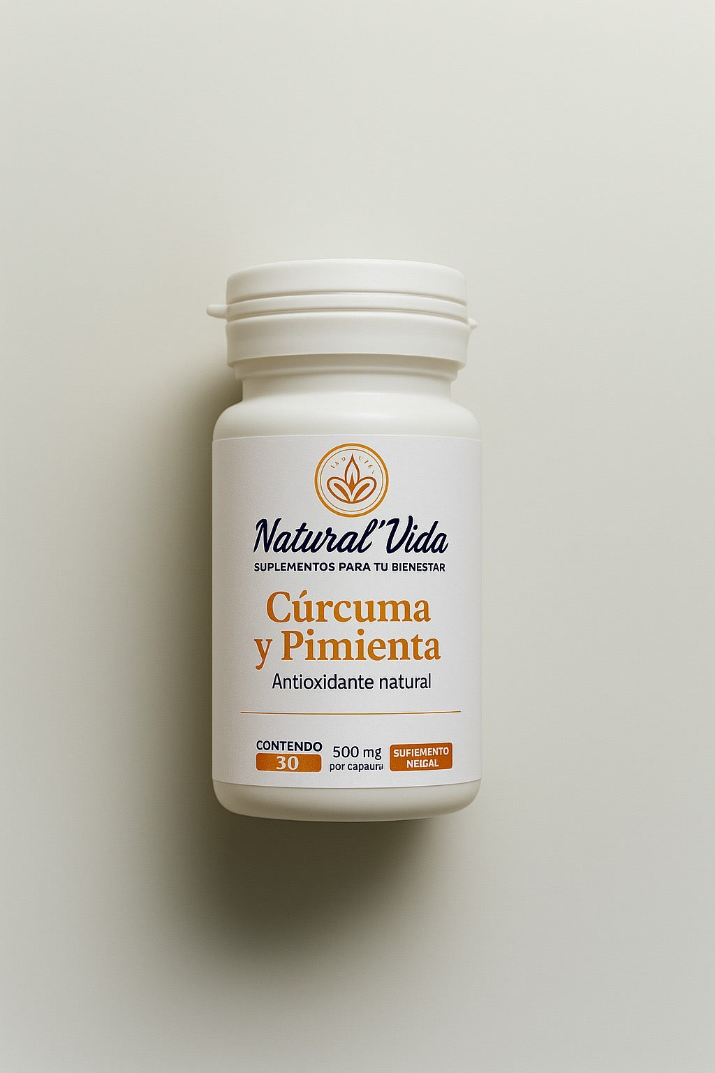 CURCUMA+PIMIENTA  FORMULA CONCENTRADA 100% NATURAL
