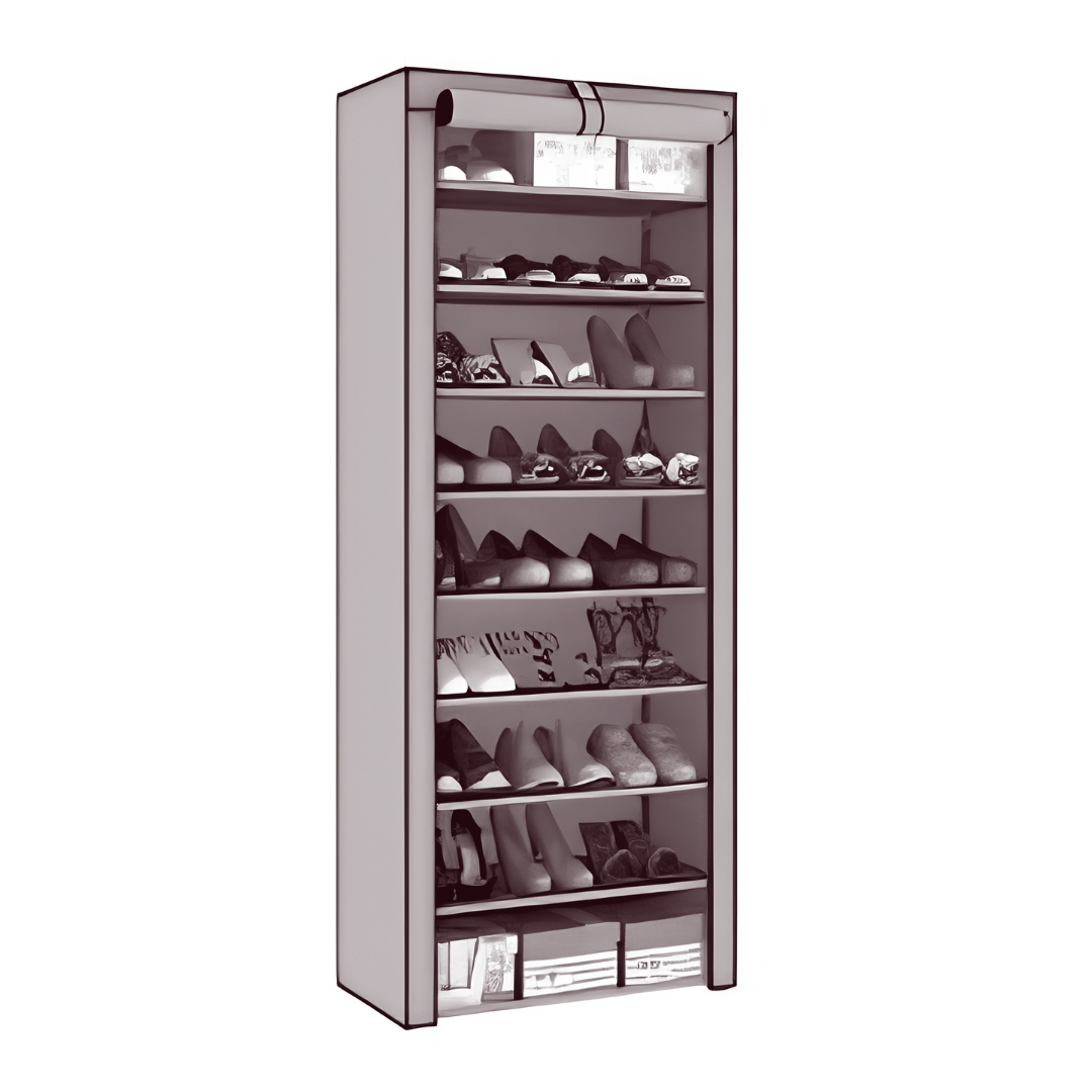 Zapatera Organizador Vertical con 10 Niveles 20 a 22 Pares | ShoeTower