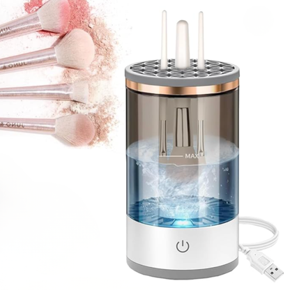Limpiador eléctrico de brochas de maquillaje