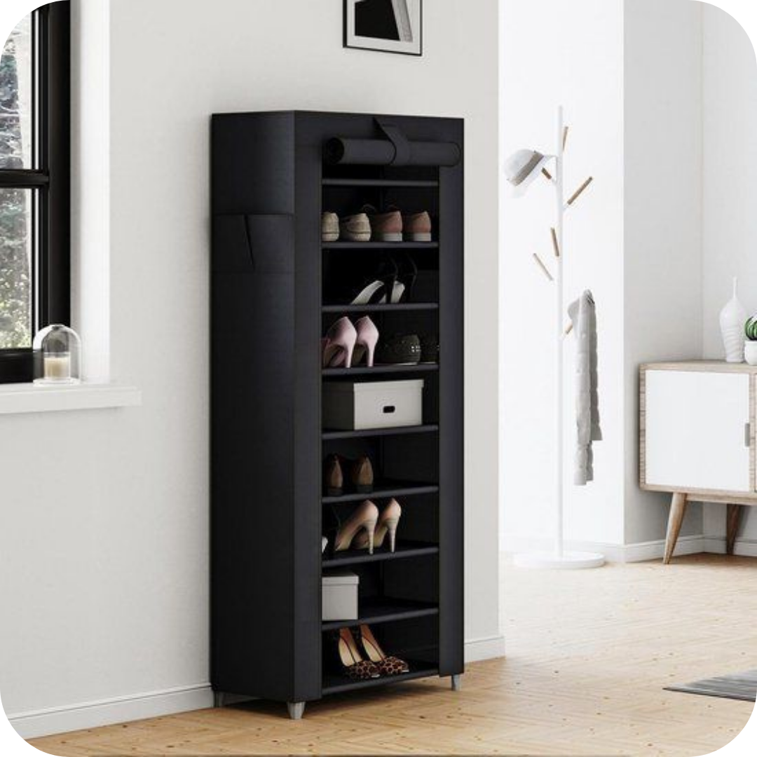 Zapatera Organizador Vertical con 10 Niveles 20 a 22 Pares | ShoeTower