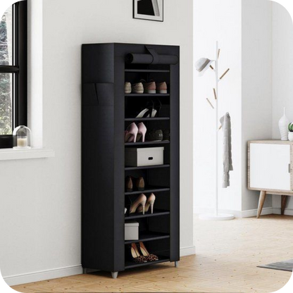 Zapatera Organizador Vertical con 10 Niveles 20 a 22 Pares | ShoeTower