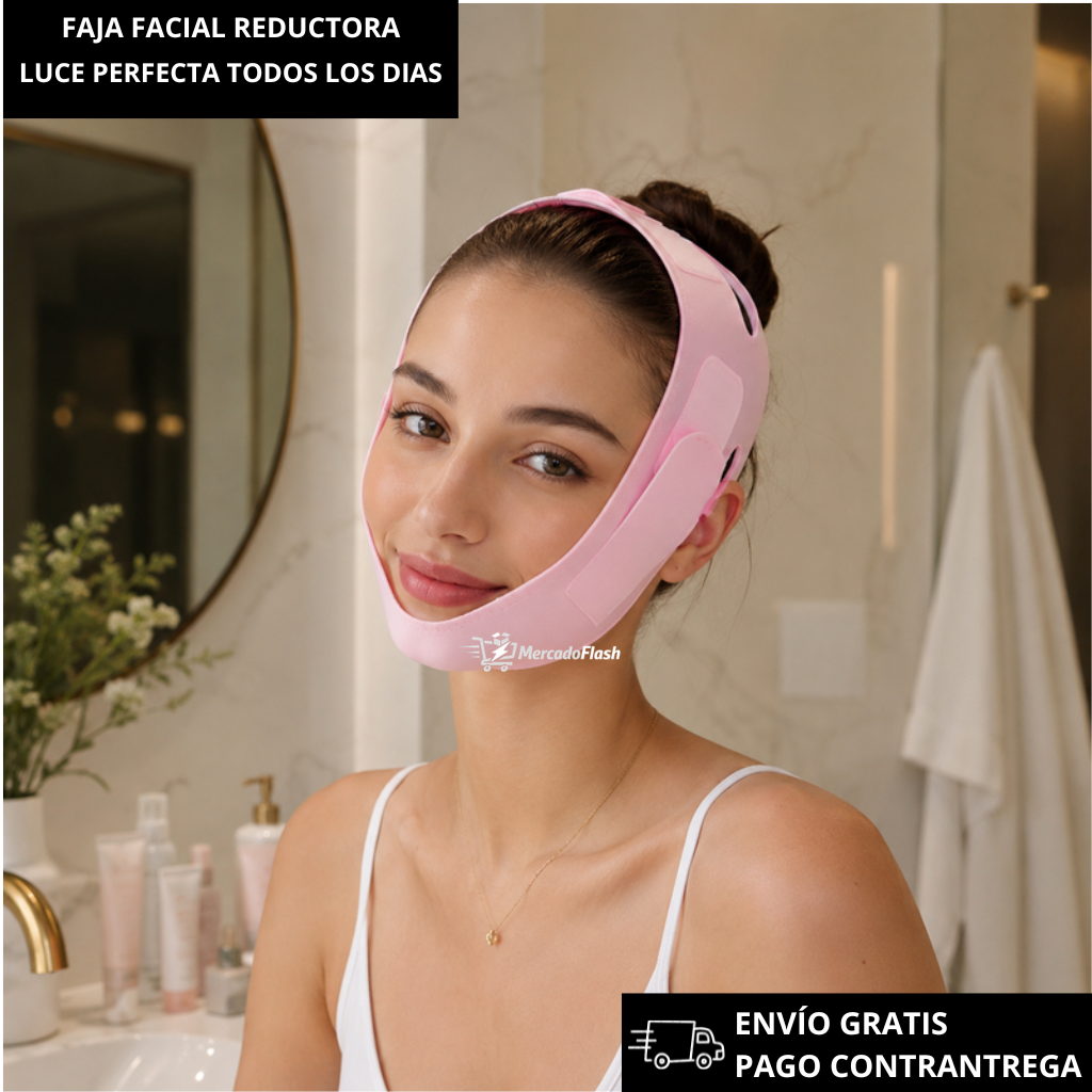 Faja Facial Reafirmante: Define y Moldea tu Rostro en 21 Días + Guía Exclusiva GRATIS