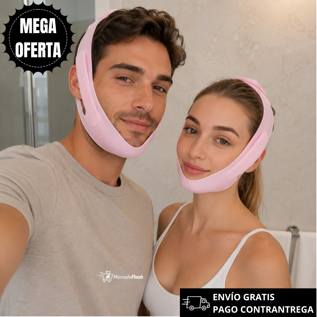 Faja Facial Reafirmante: Define y Moldea tu Rostro en 21 Días + Guía Exclusiva GRATIS