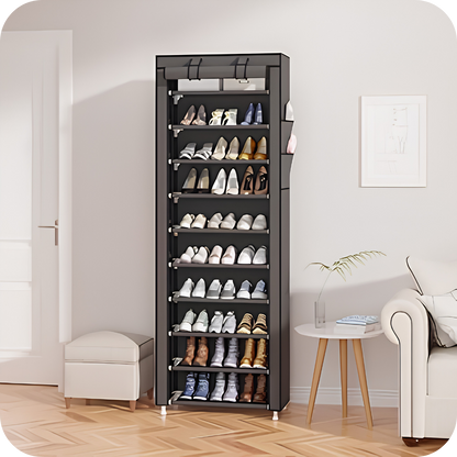 Zapatera Organizador Vertical con 10 Niveles 20 a 22 Pares | ShoeTower