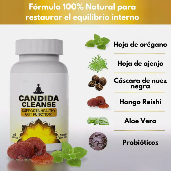 CANDIDA CLEANSE® 100% Original 60 Capsulas + Envío Gratis 🎁