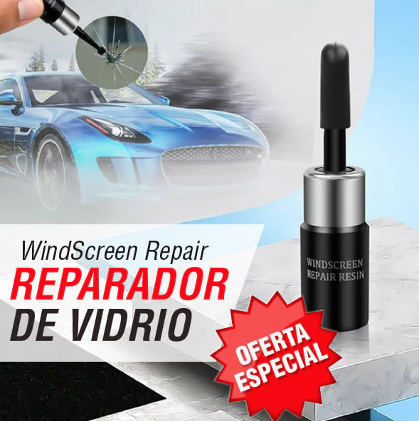 KIT REPARADOR DE VIDRIO GlassFix®  Tecnología Nano