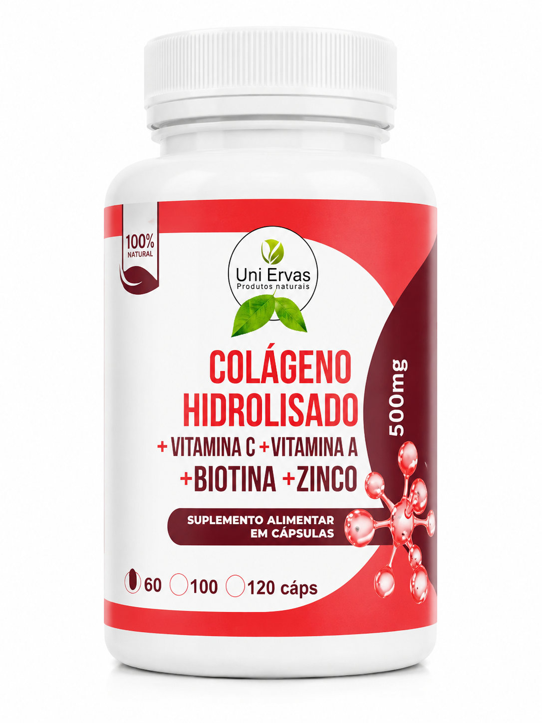 Colágeno Hidrolisado, Biotina y Vitaminas A+C Formula Premiun!