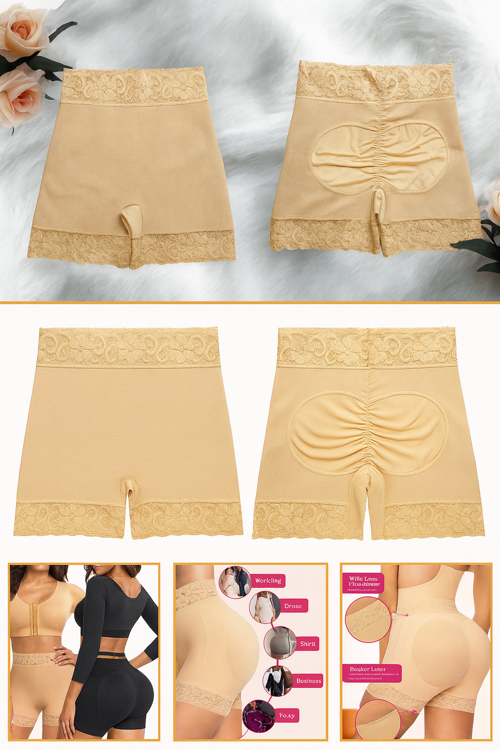 SHORT FAJA MOLDEADOR COLOMBIANO