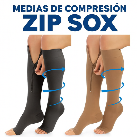 Medias de Compresión Alivio Inmediato para Dolor, Hinchazón y Varices!