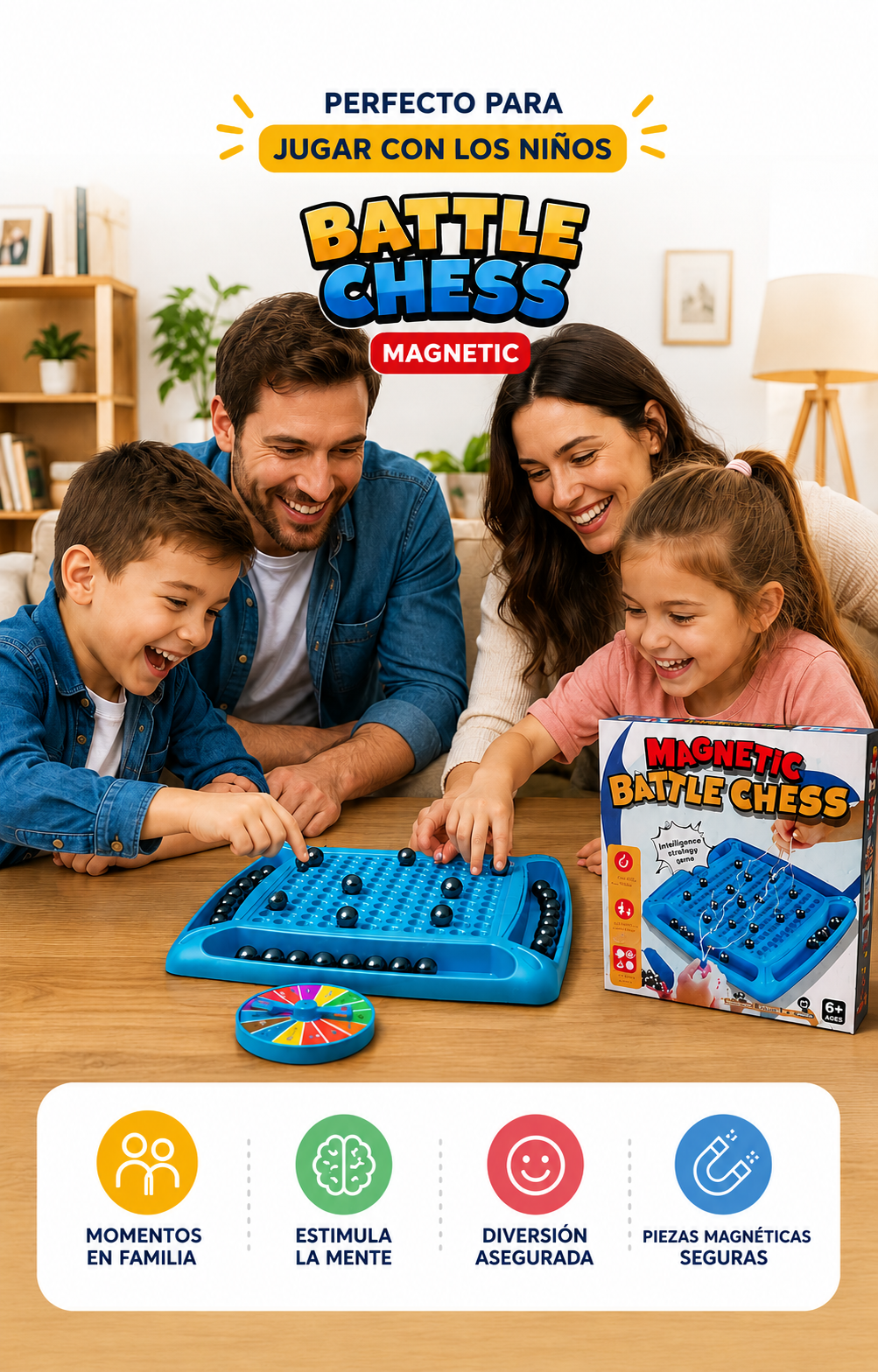 Battle Chess Magnetico - Diversión Asegurada!