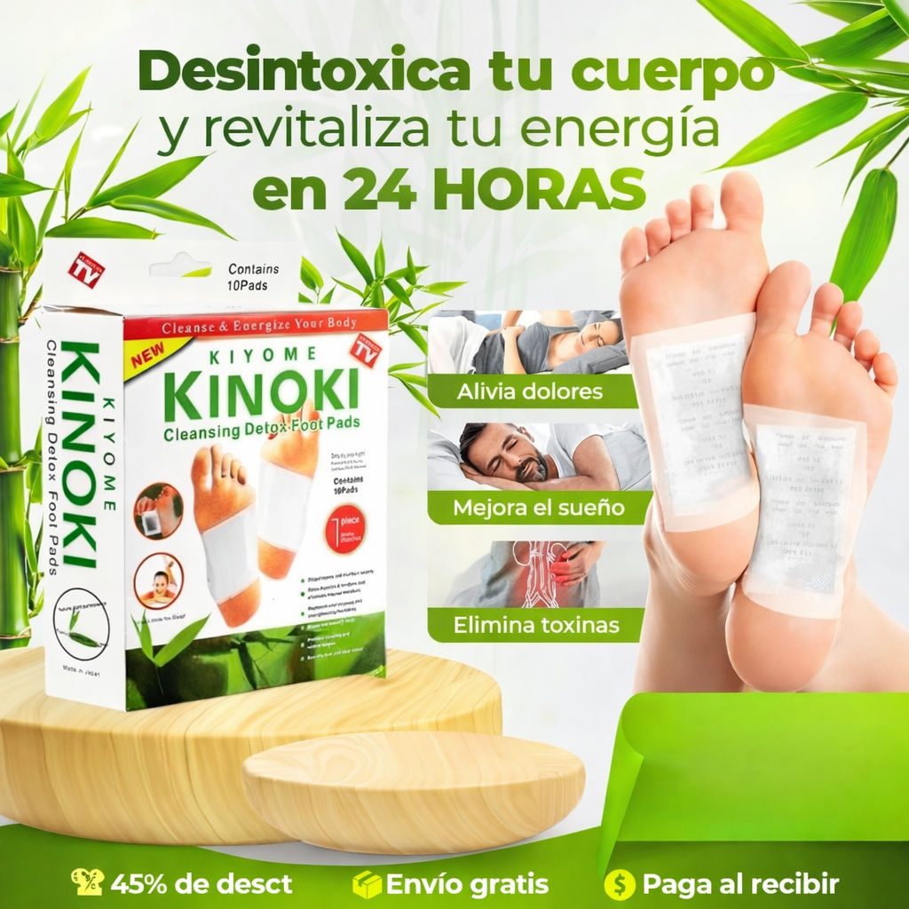 PARCHES KINOKI DETOX🌿