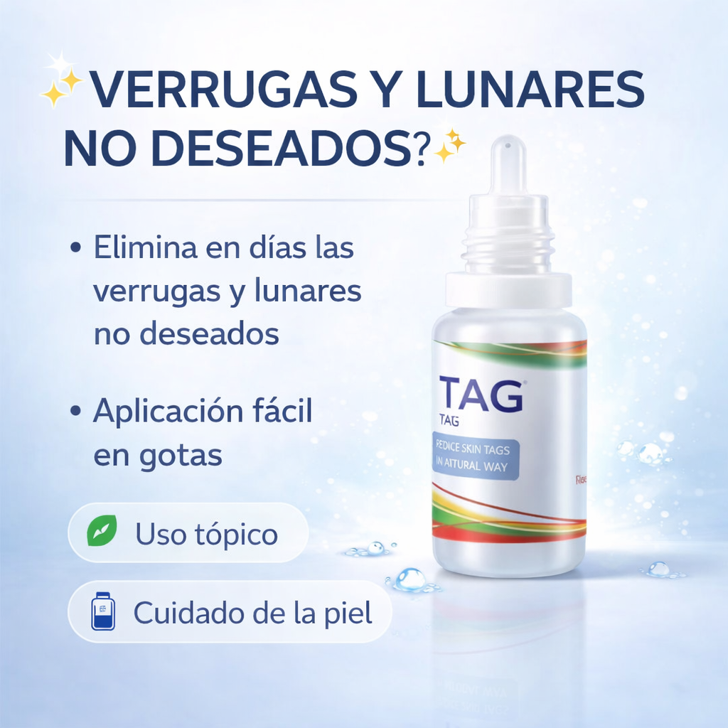 SKIN TAG GOTA REMOVEDOR DE VERRUGAS Y LUNARES