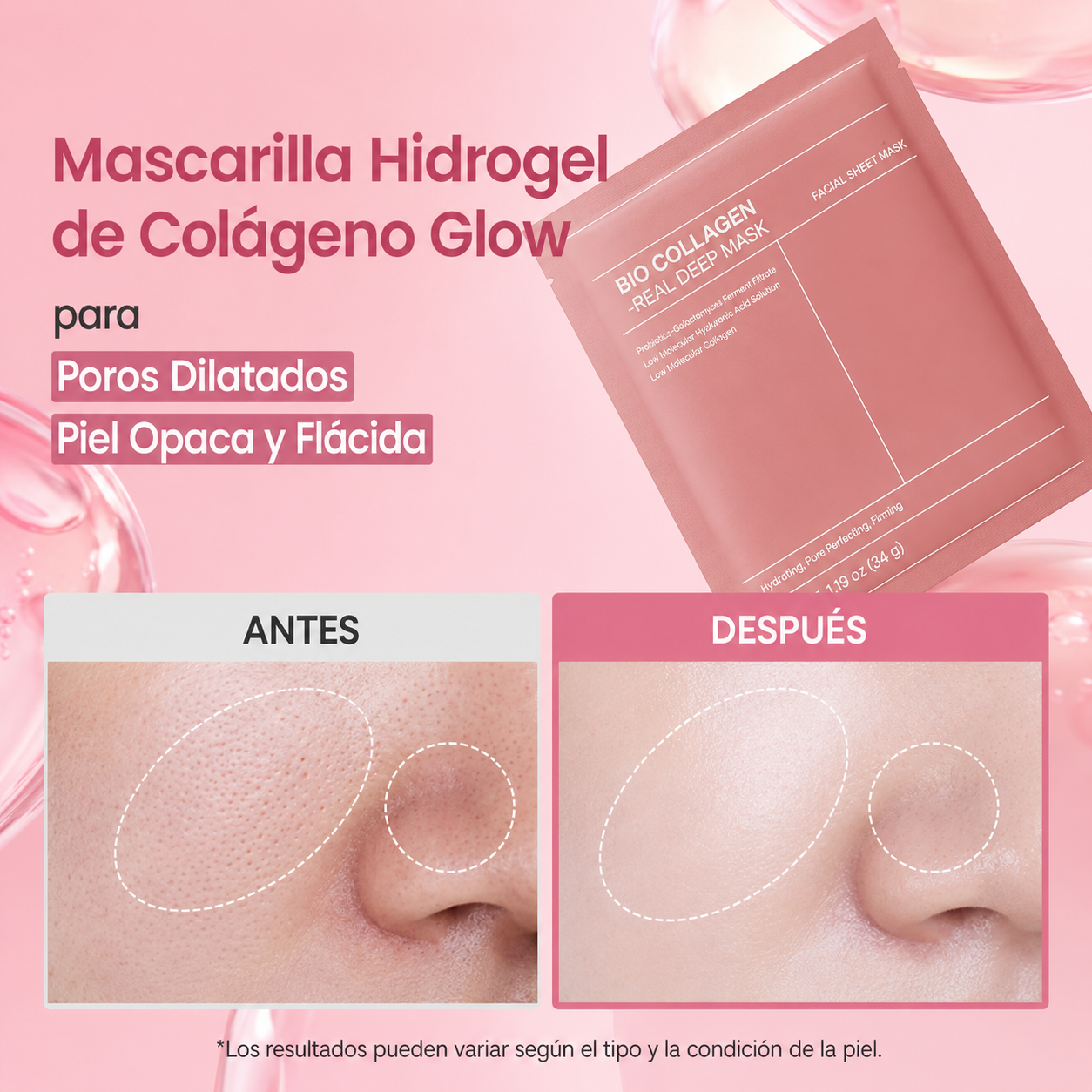 MASCARILLA DE BIO COLÁGENO DE ALTA PUREZA®