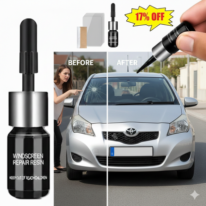 KIT REPARADOR DE VIDRIO GlassFix®  Tecnología Nano