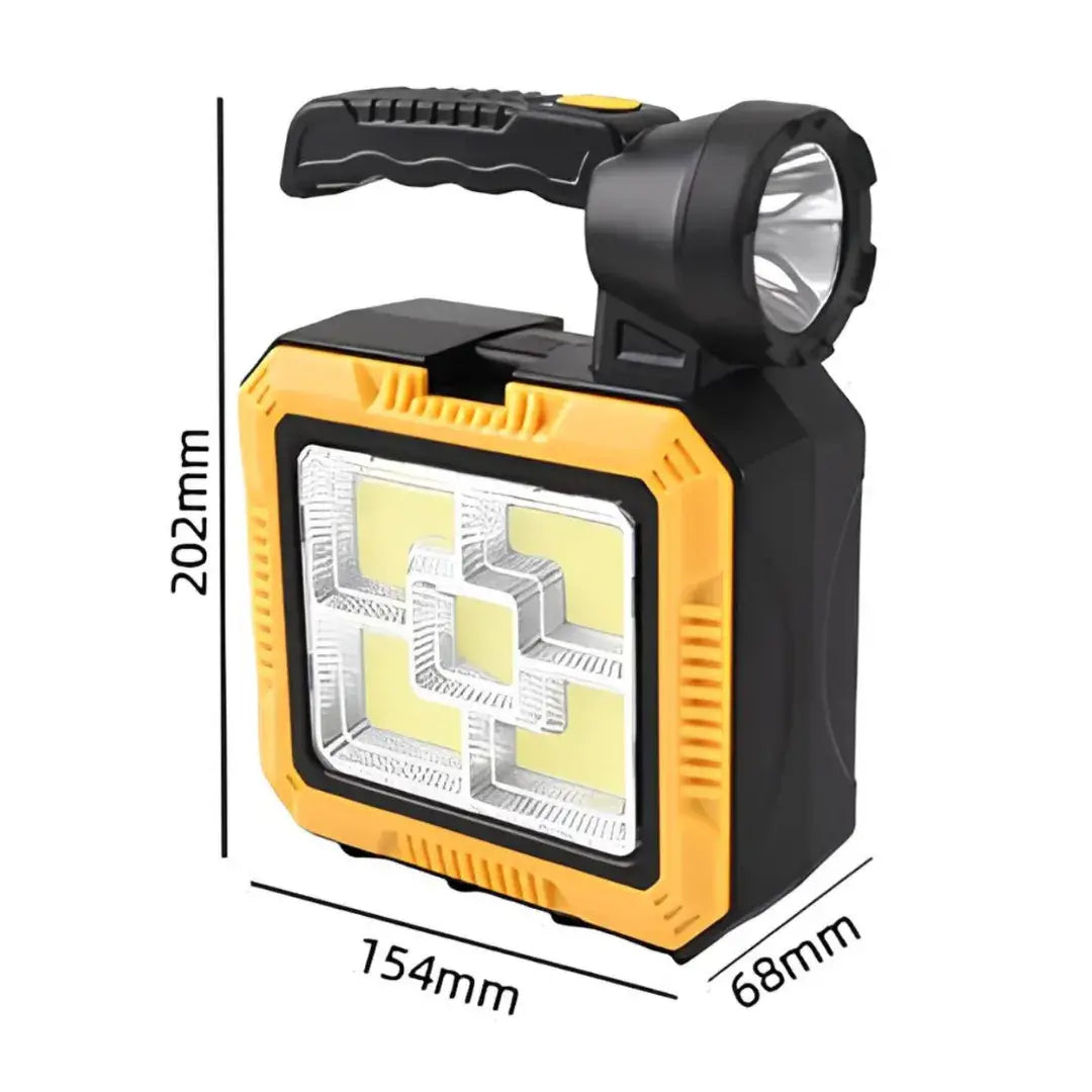 Kit de Herramientas Multifuncional con Linterna LED y Cargador Solar