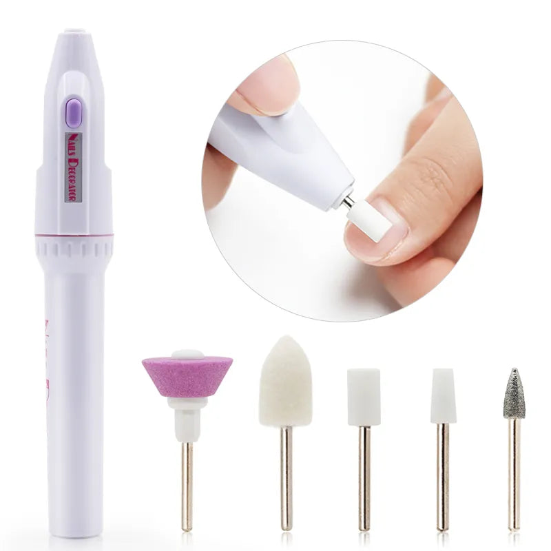 Kit de Manicura GlamNail Pro  5 en 1