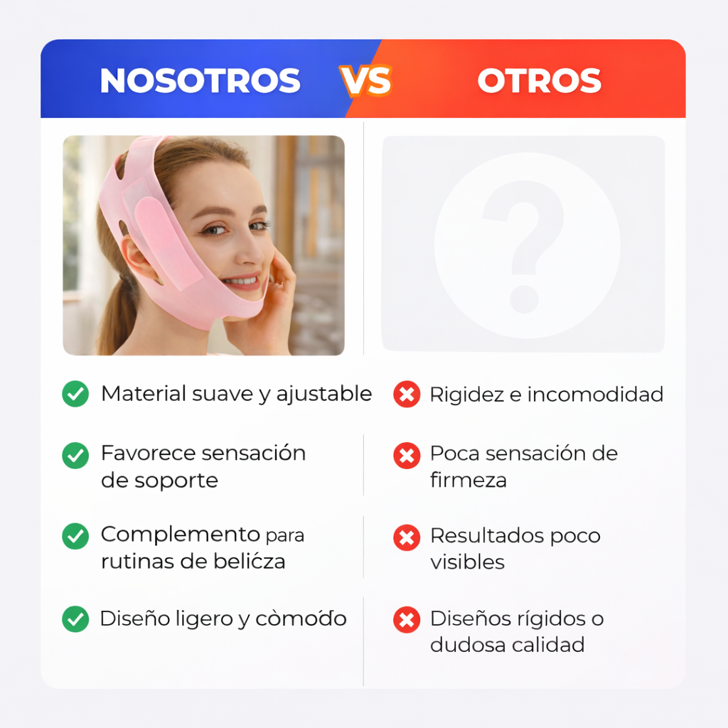 Faja Facial Reafirmante: Define y Moldea tu Rostro en 21 Días + Guía Exclusiva GRATIS