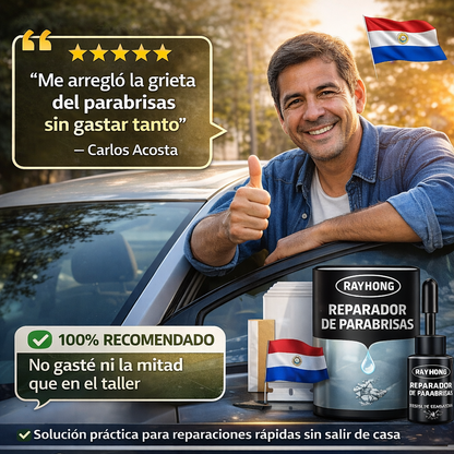KIT REPARADOR DE VIDRIO GlassFix®  Tecnología Nano